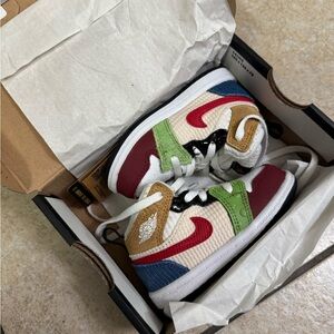Jordan Kids Sneakers Red Green Blue